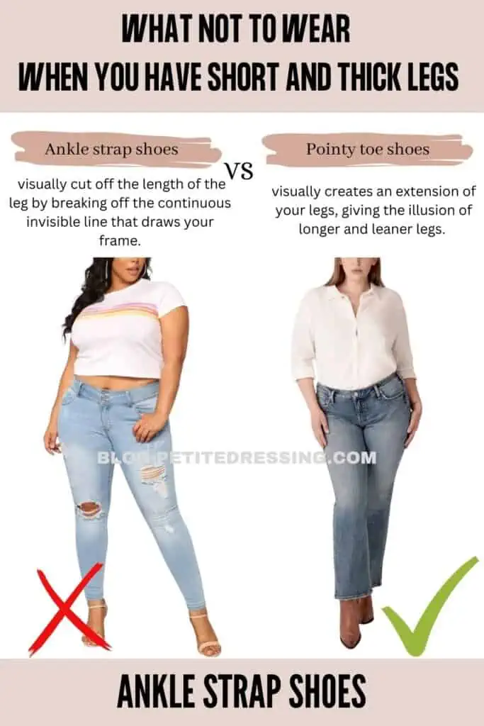 What not to wear when you have short and thick legs - Petite Dressing