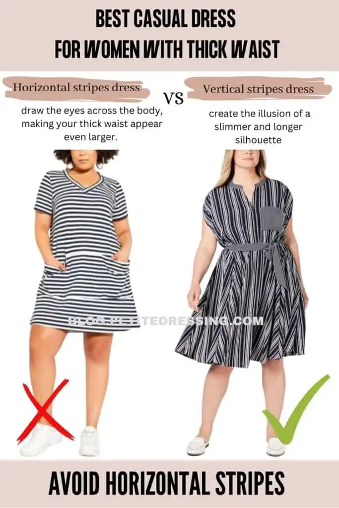 Avoid Horizontal Stripes