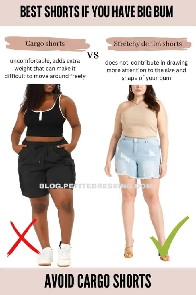 Shorts guide if you have a big bum