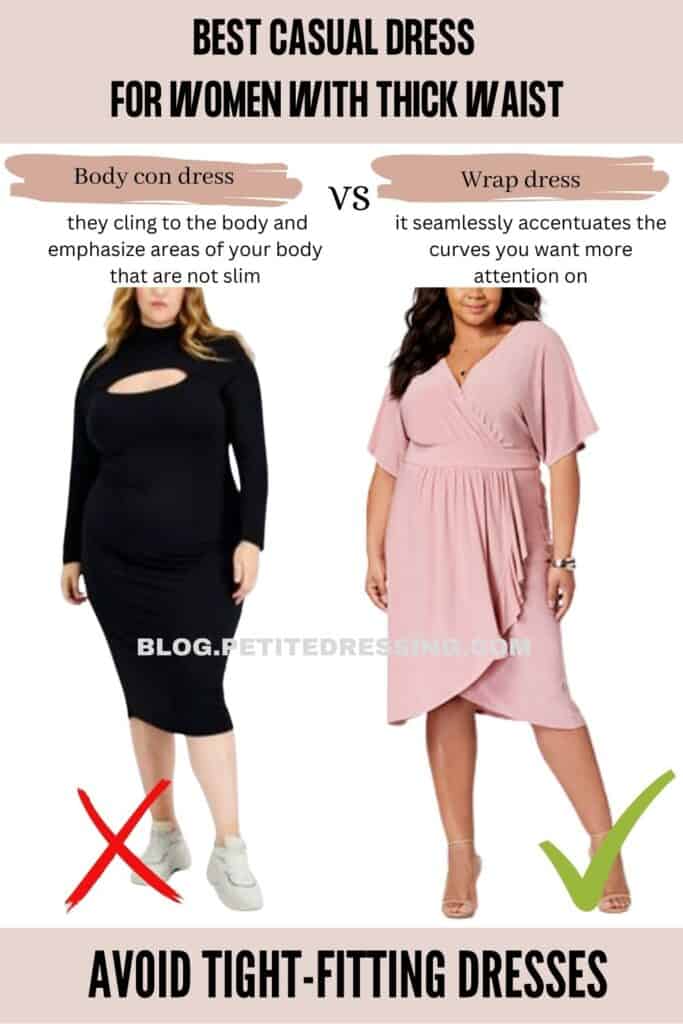 The Casual Dress Guide for Women with Thick Waist