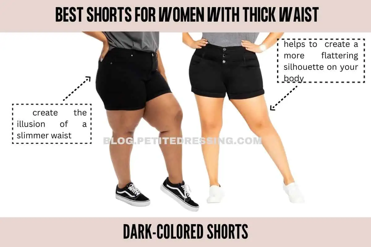 The Shorts Guide for Women with Thick Waist - Petite Dressing