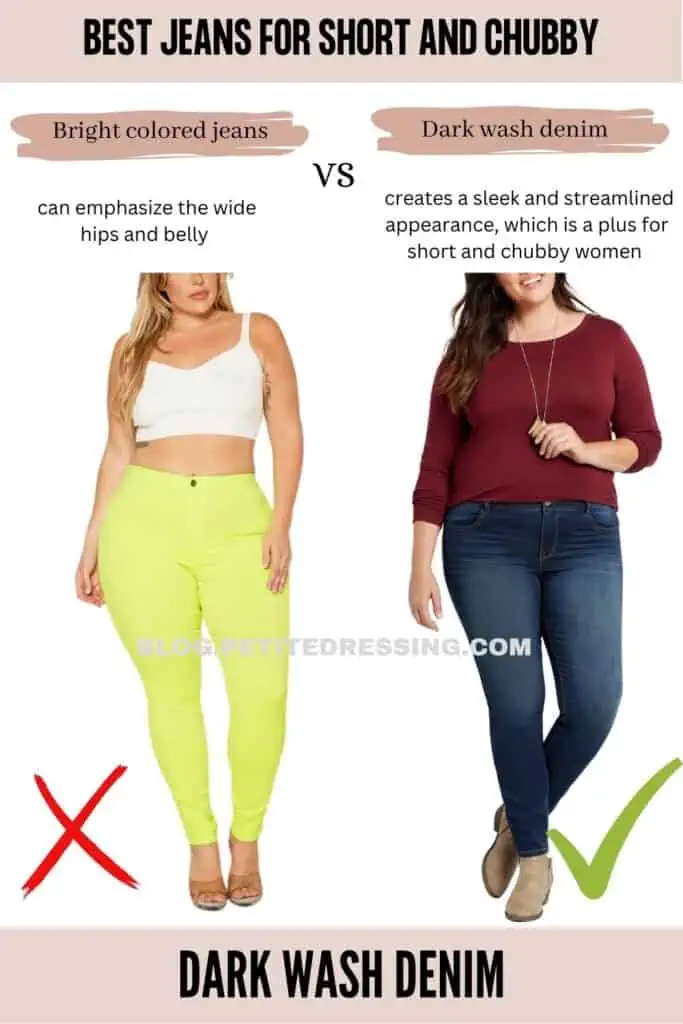 Jeans guide for short and chubby - Petite Dressing