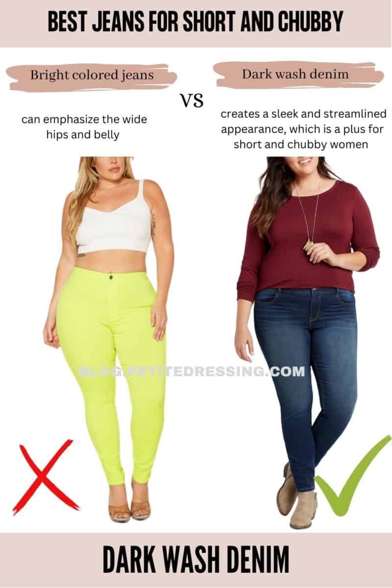 Jeans guide for short and chubby