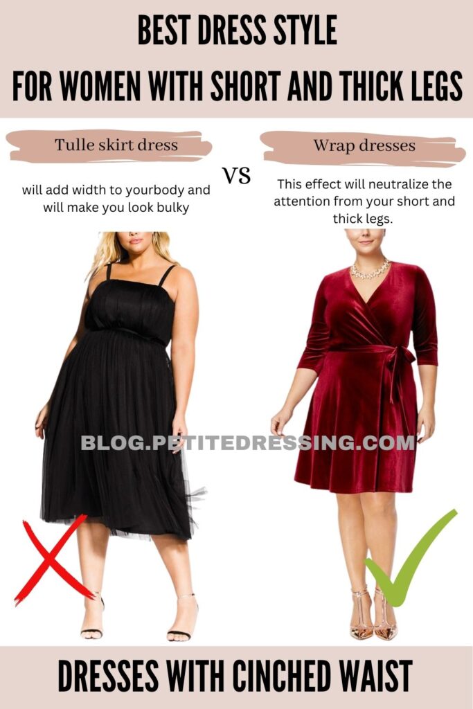Dresses with Cinched Waist