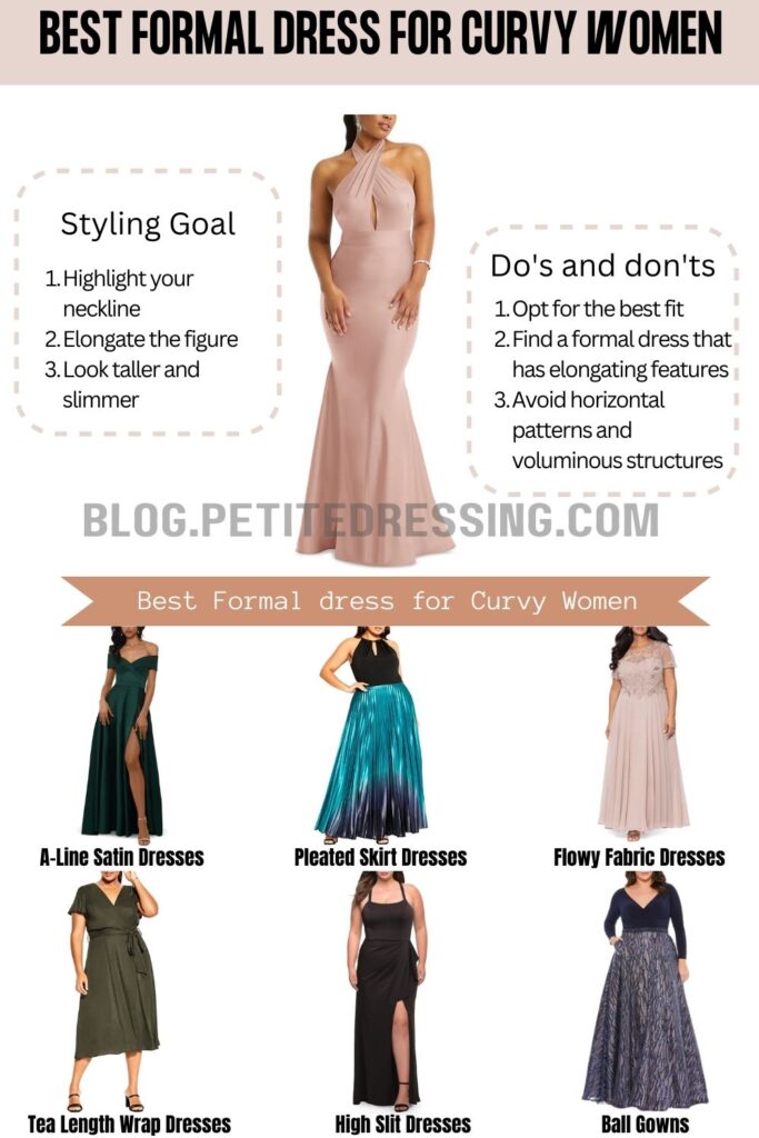 Formal Dress Guide for Curvy Women