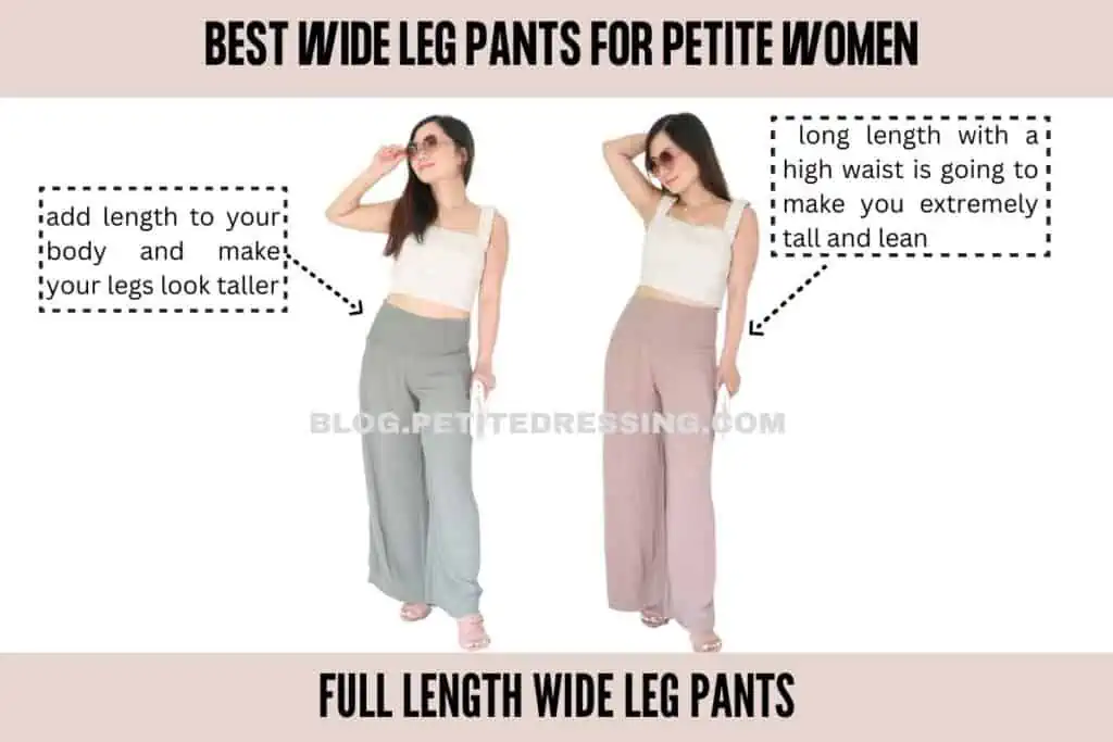 Full Length Wide Leg Pants