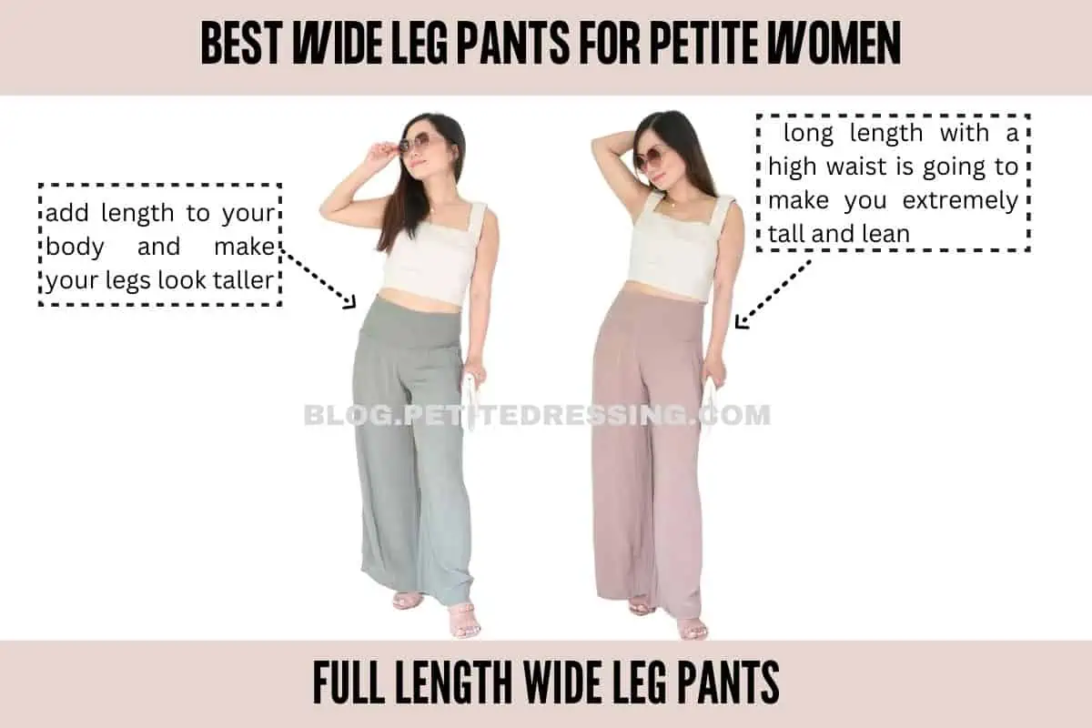 I'm 5'2, and here's the Complete Wide Leg Pants Guide for Petite