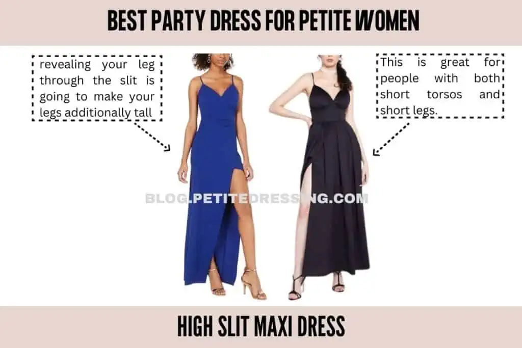High Slit Maxi Dress