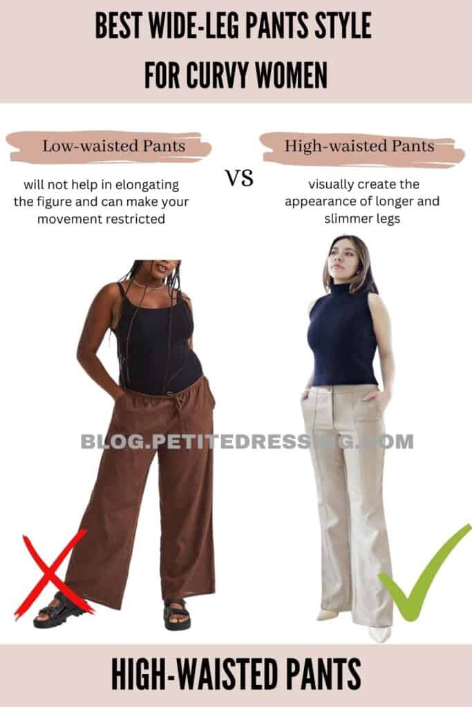 High-waisted Pants