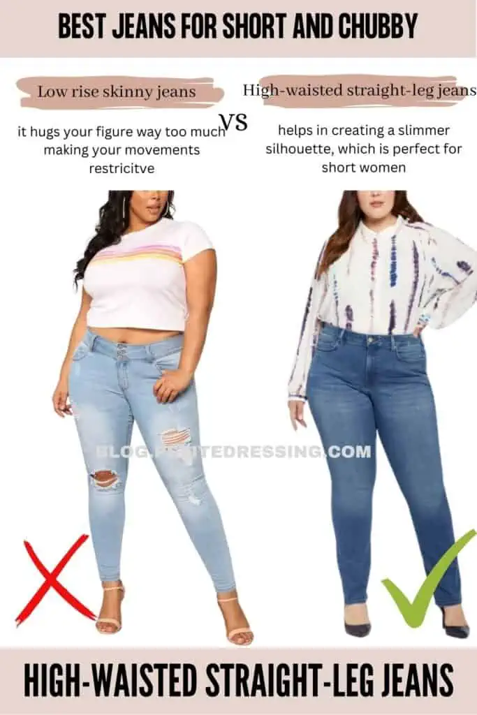 High-waisted straight-leg jeans-2