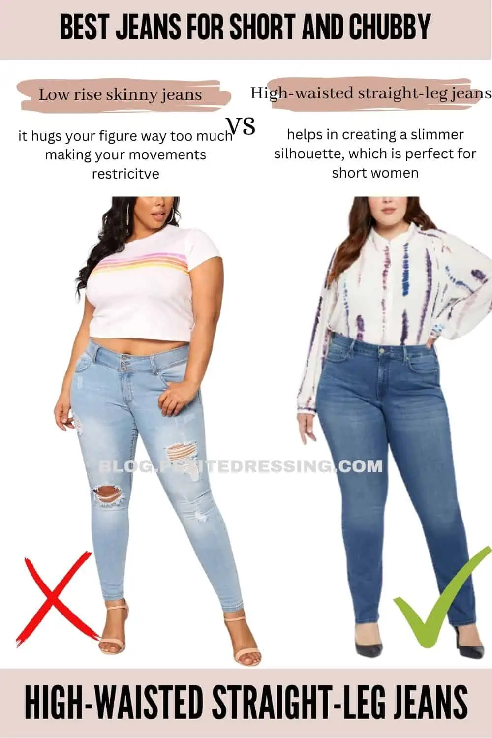 How to wear Skinny Jeans for Curvy Women |