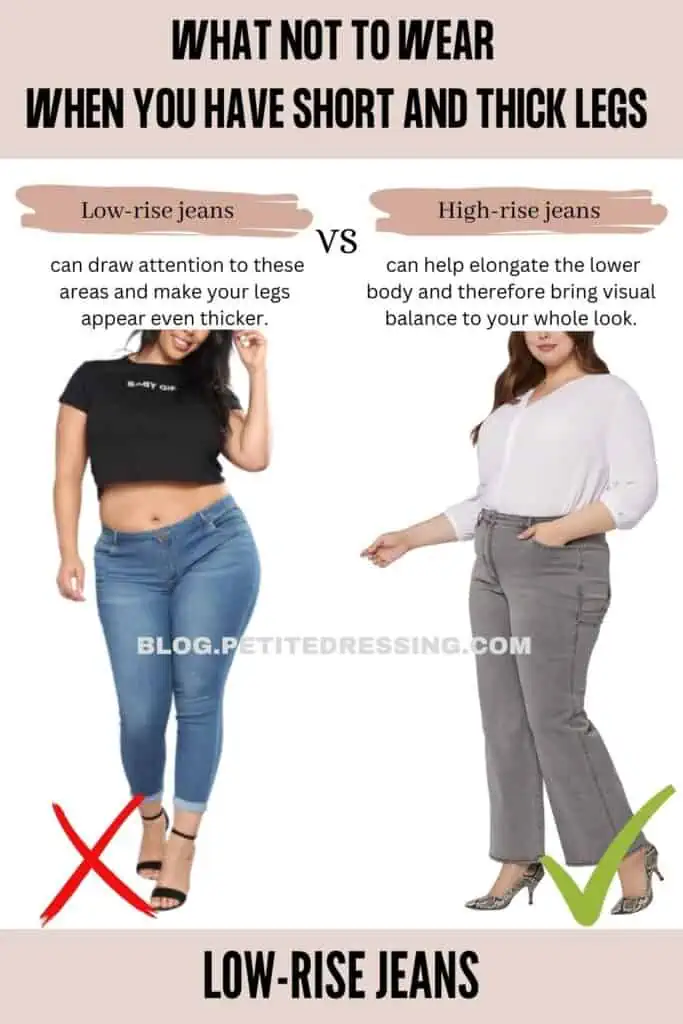 Low-rise jeans