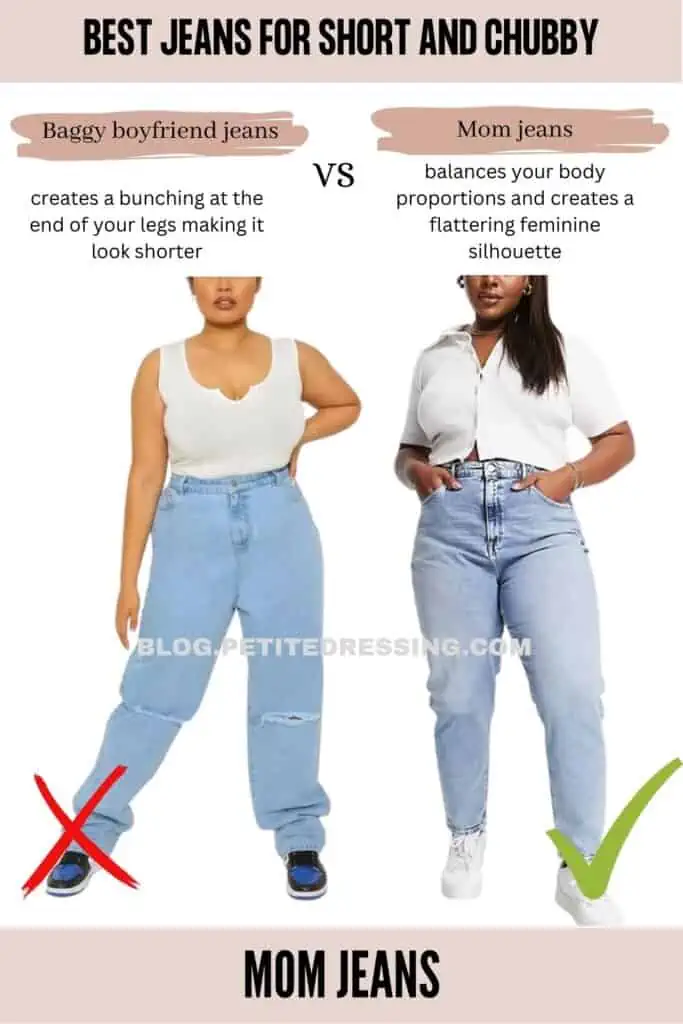 Jeans guide for short and chubby - Petite Dressing