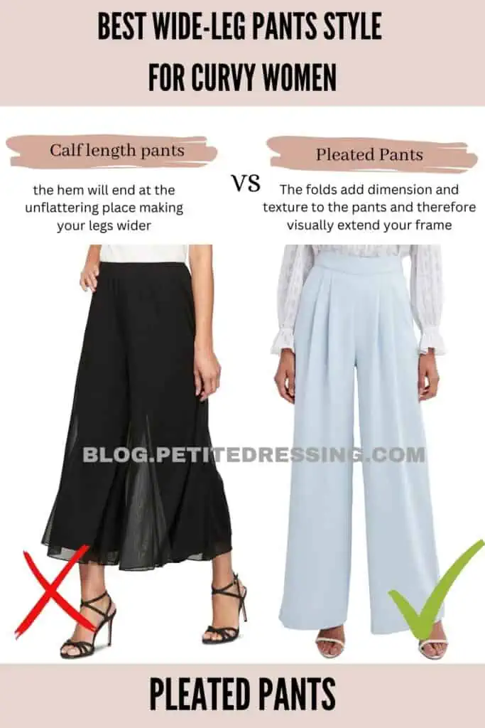 Pleated Pants