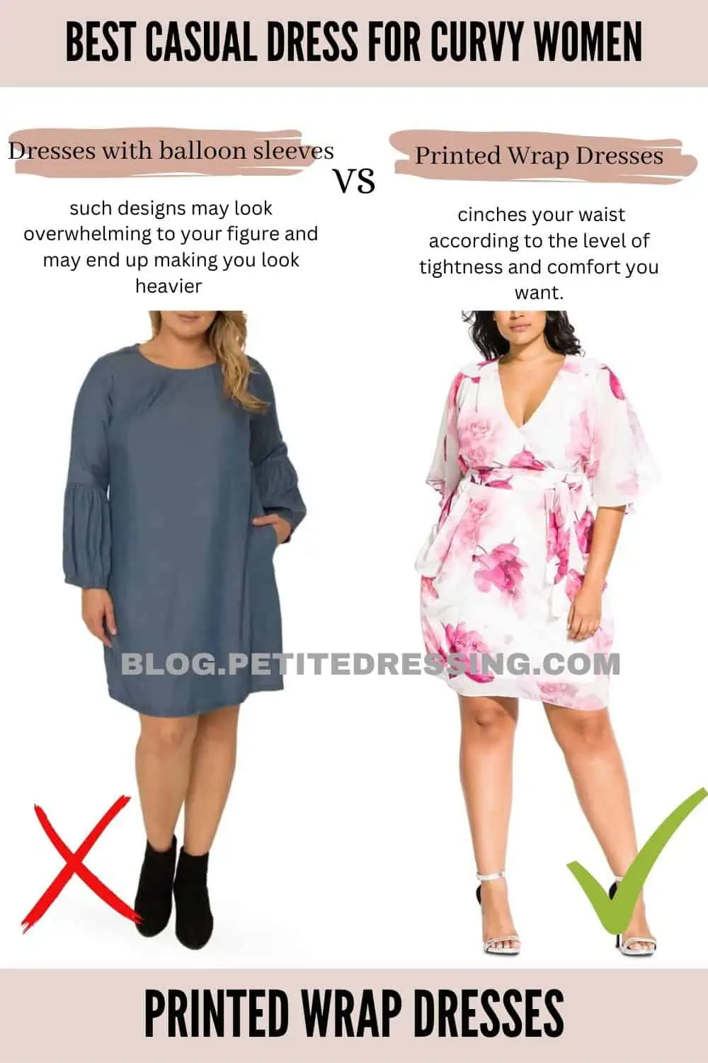 The Casual Dress Guide for Curvy Women - Petite Dressing