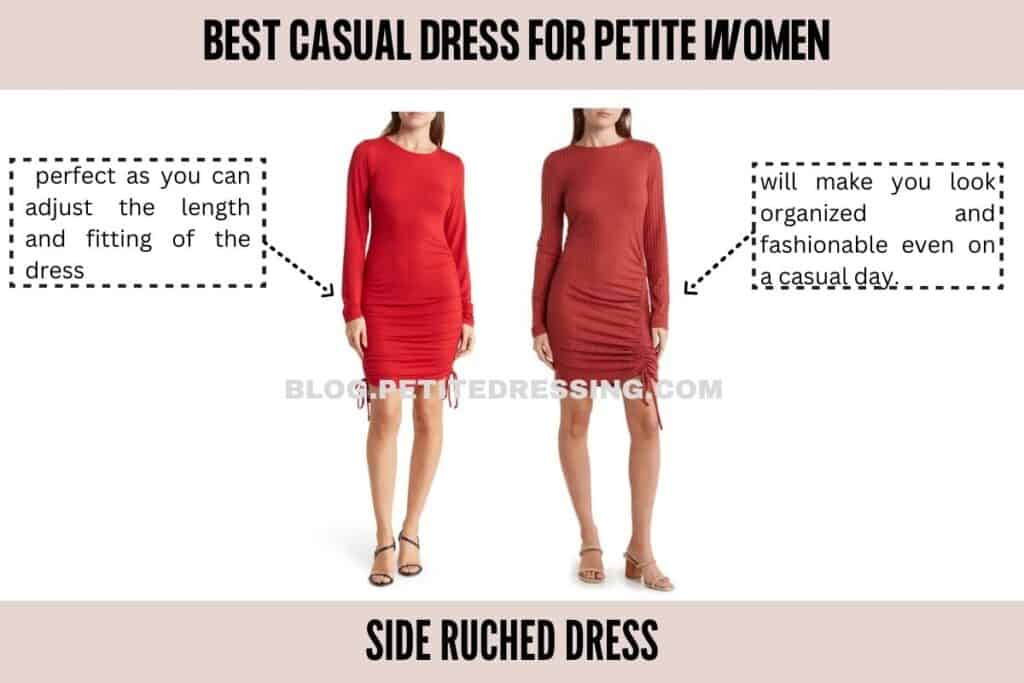 Side Ruched Dress