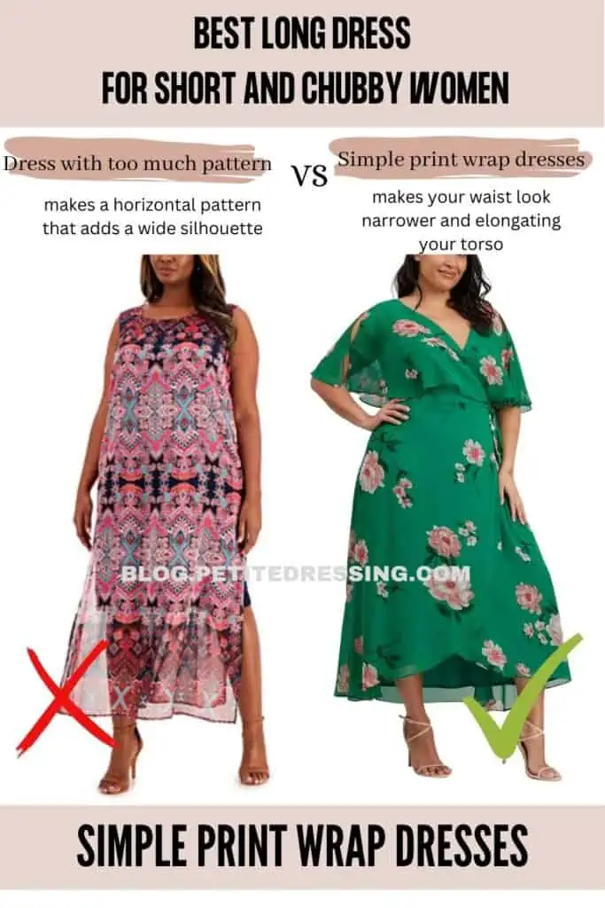 The Long Dress Guide for Short and Chubby Women - Petite Dressing