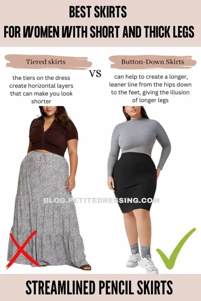 Streamlined Pencil Skirts