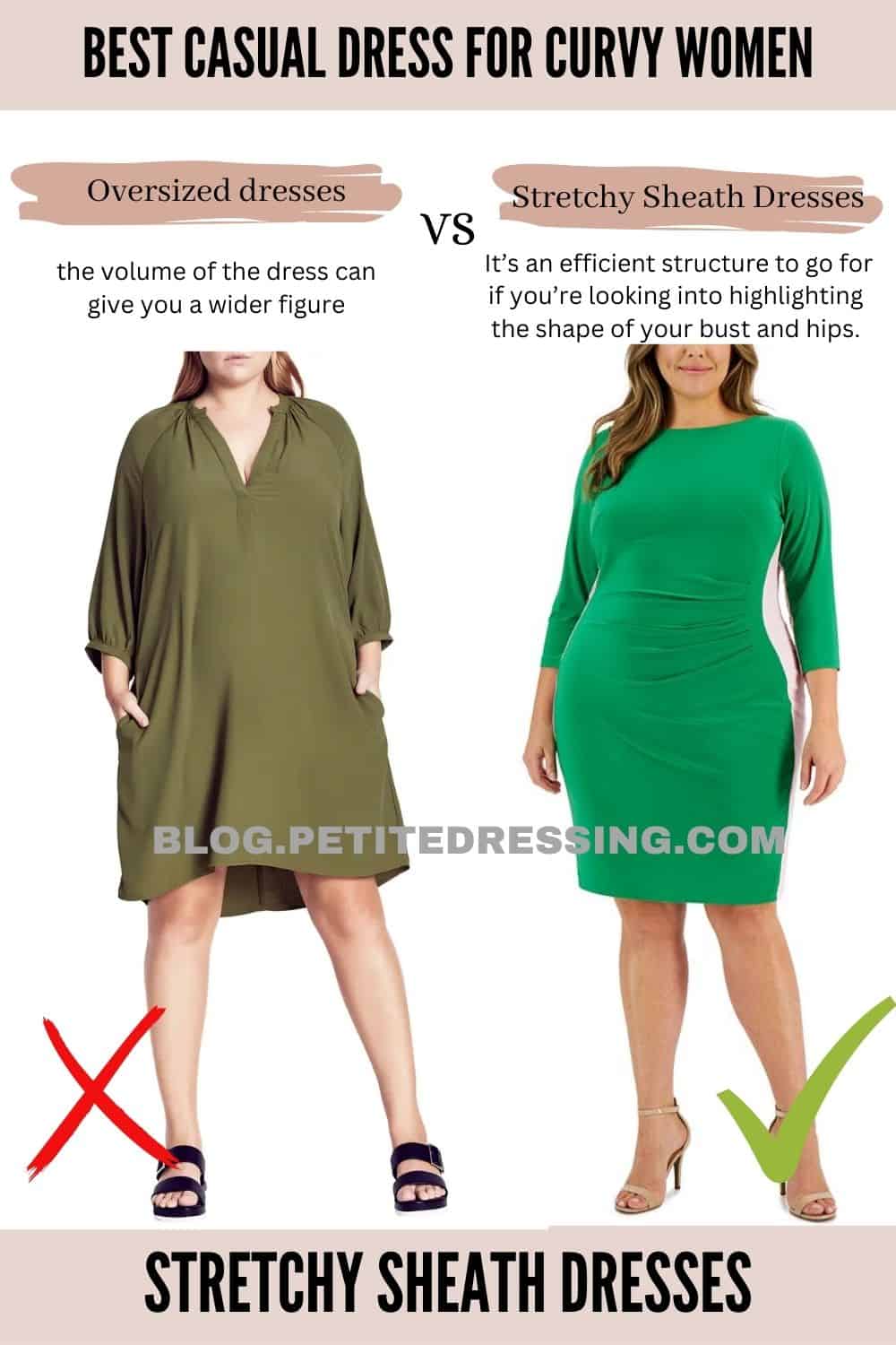The Casual Dress Guide for Curvy Women