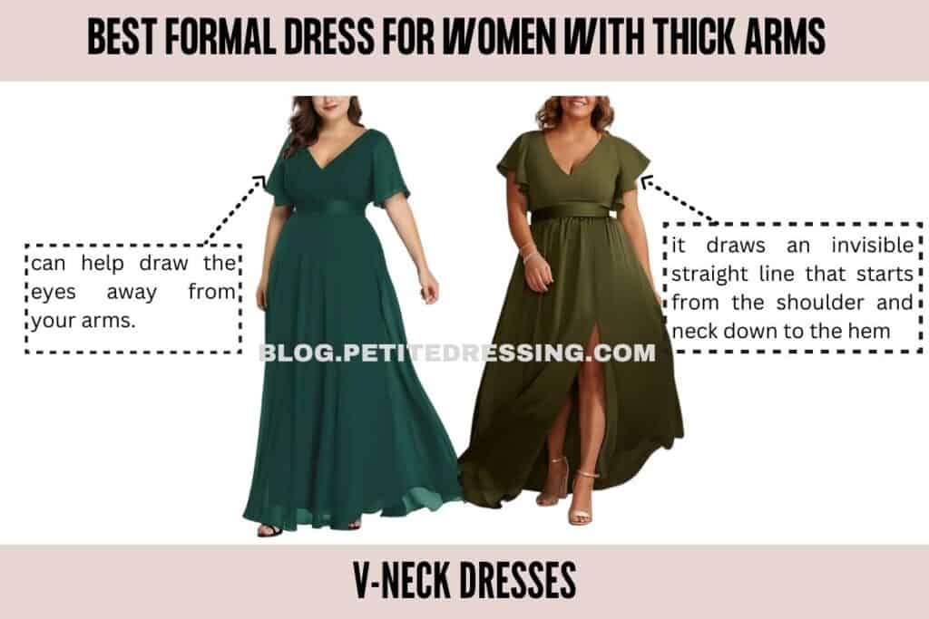 V-Neck Dresses