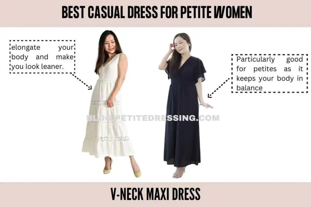 V-Neck Maxi Dress