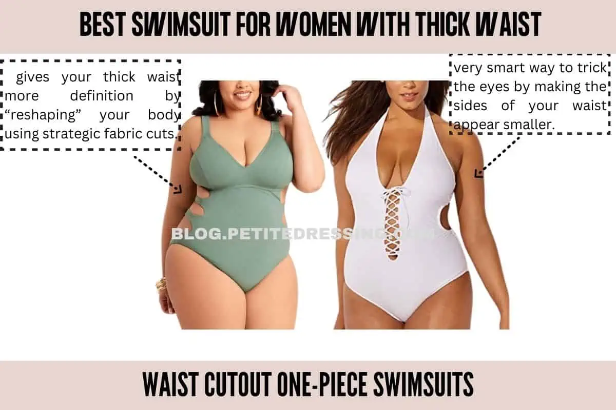 Swimsuit Guide for Women with Thick Waist Petite Dressing