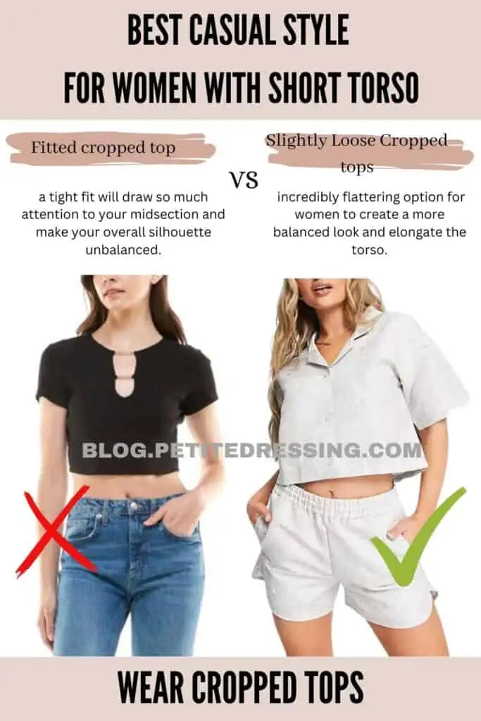 Wear cropped tops