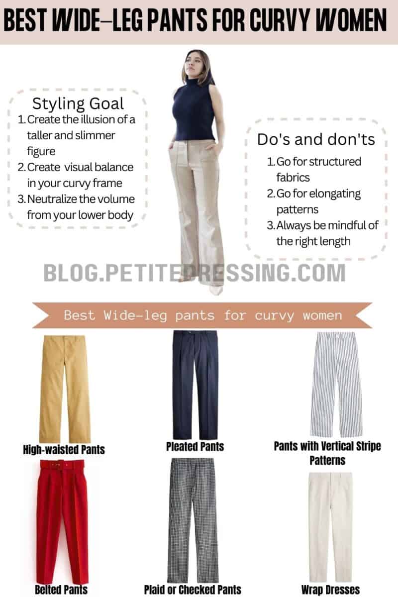 Wide-Leg Pants Style Guide for Curvy Women