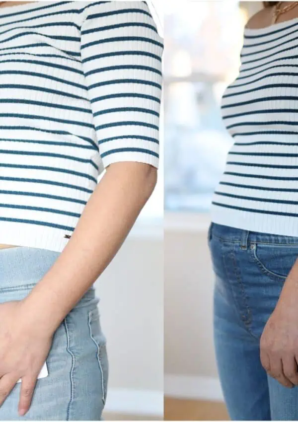 how to hide your belly with clothing