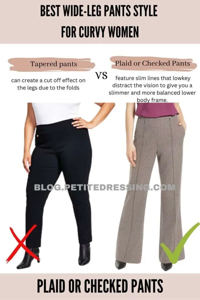 Wide-Leg Pants Style Guide for Curvy Women - Petite Dressing