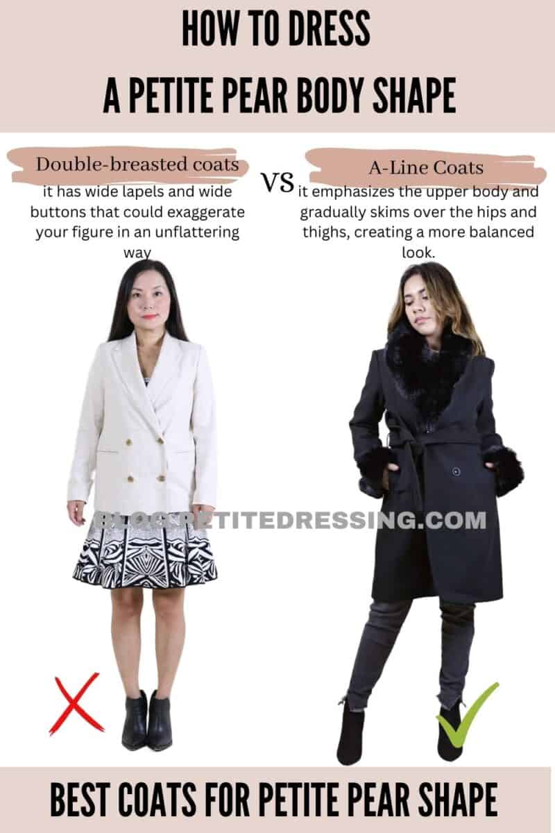 How to dress a Petite Pear Body Shape