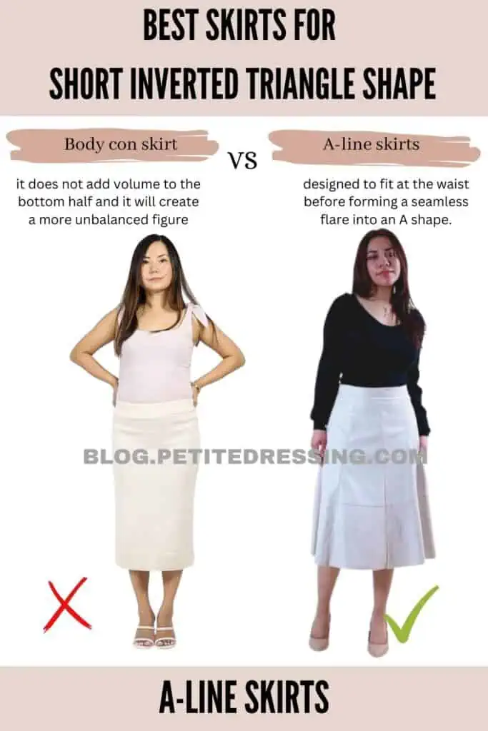 A-line skirts