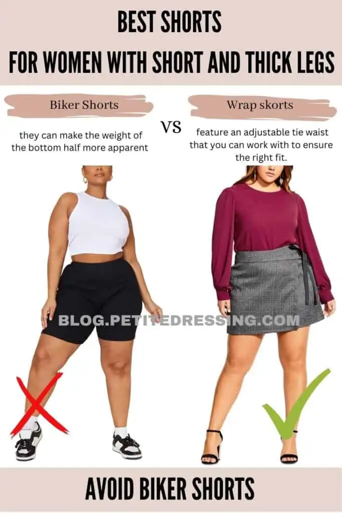 Shorts Style Guide for Women with Short and Thick Legs