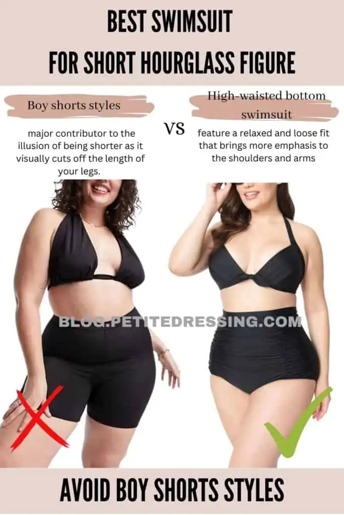 Avoid boy shorts styles