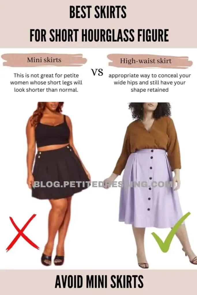 Avoid mini skirts