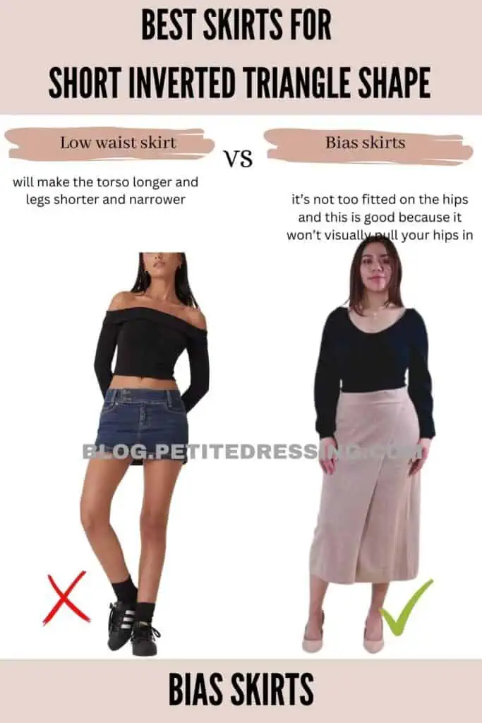 Bias skirts