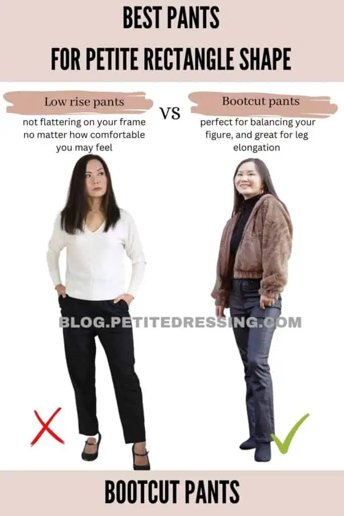 Bootcut pants