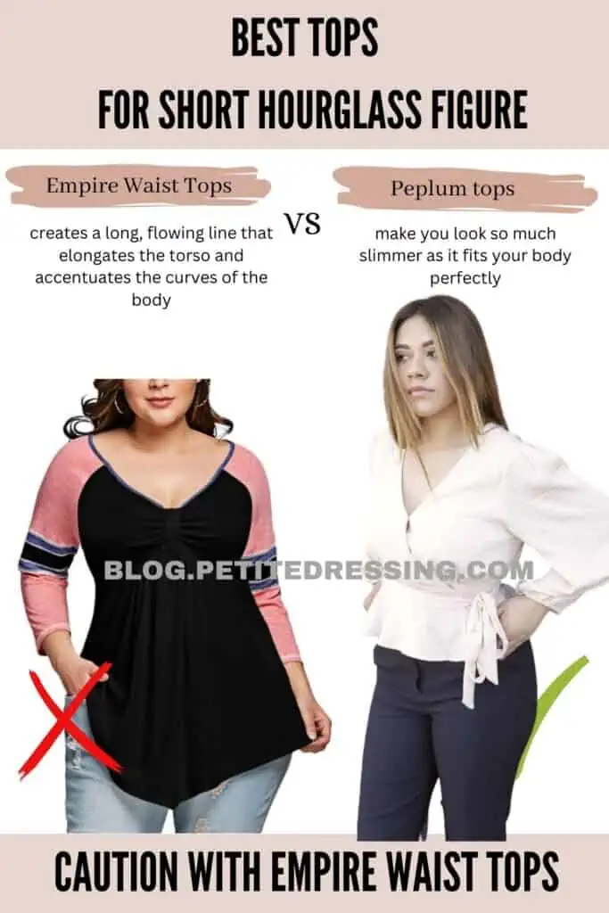 Caution with Empire Waist Tops