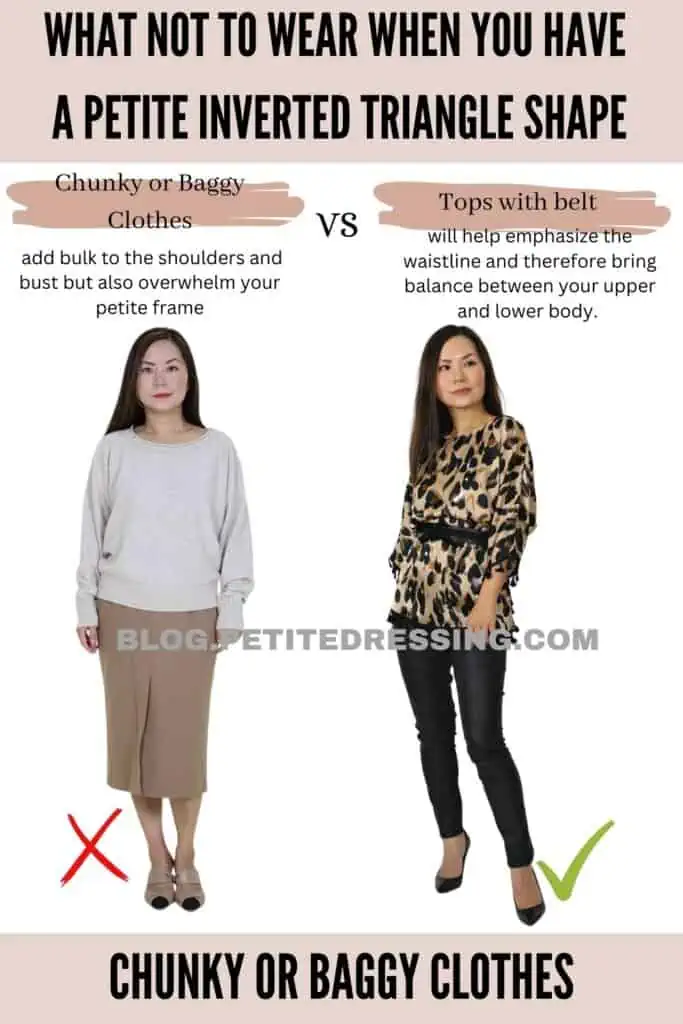Chunky or Baggy Clothes