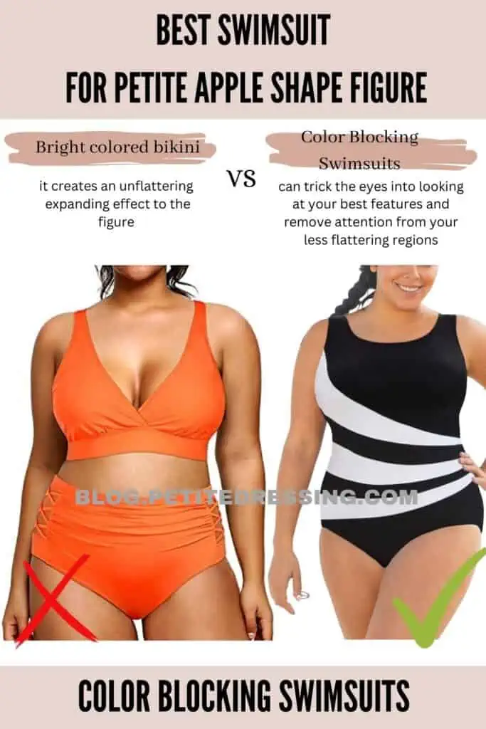 Color Blocking Swimsuits