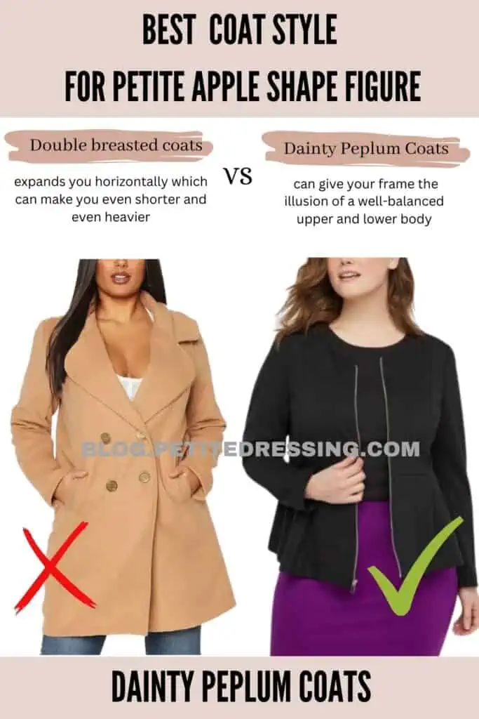 Dainty Peplum Coats