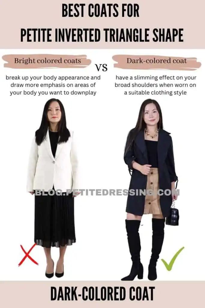 Dark-colored coat
