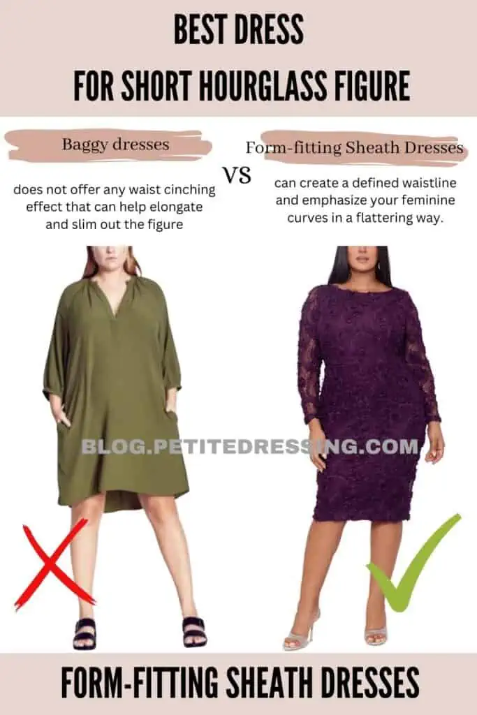 Form-fitting Sheath Dresses