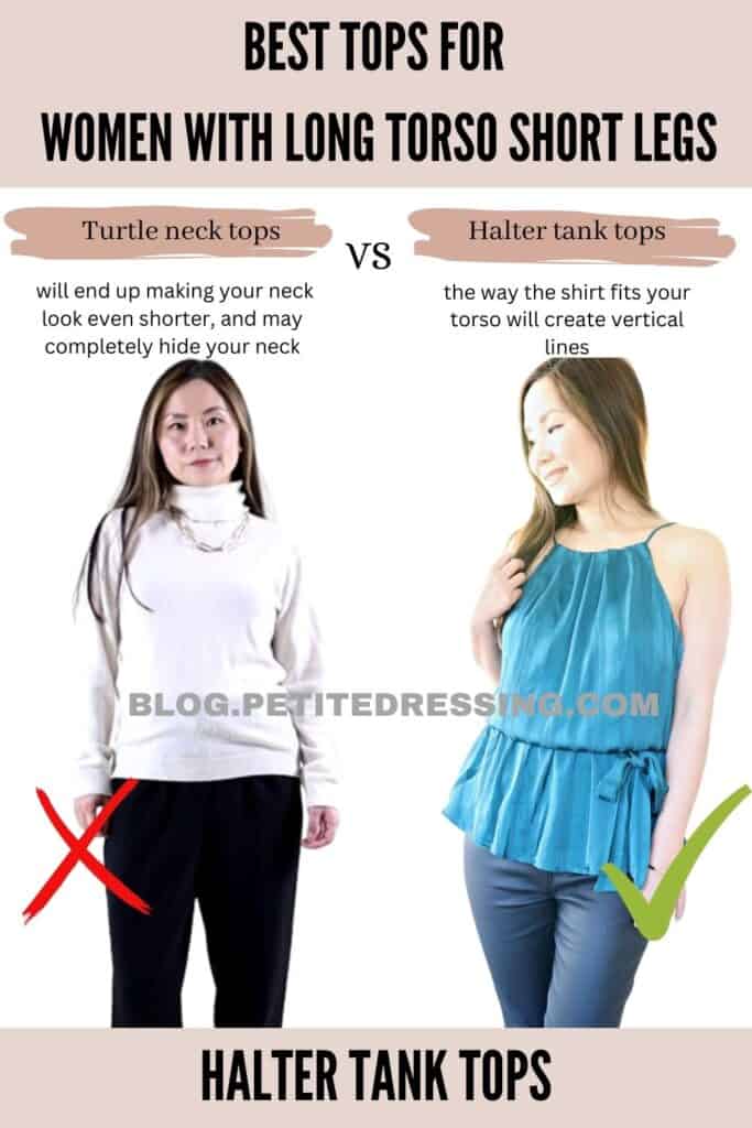 The Complete Tops Guide for Women with Long Torso Short Legs