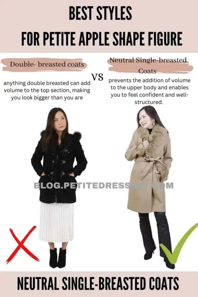 Neutral Single-breasted Coats