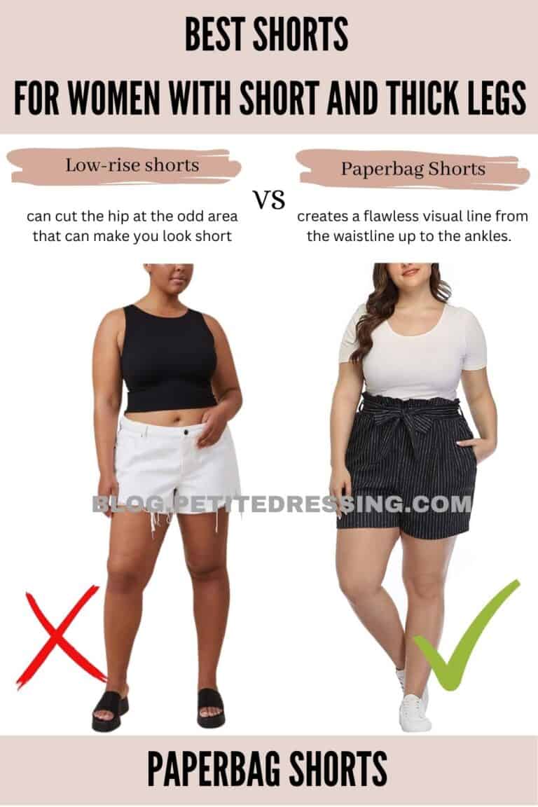 Shorts Style Guide for Women with Short and Thick Legs