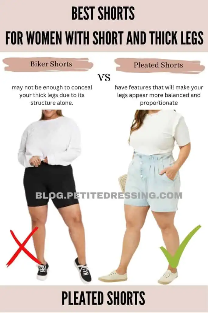 Pleated Shorts