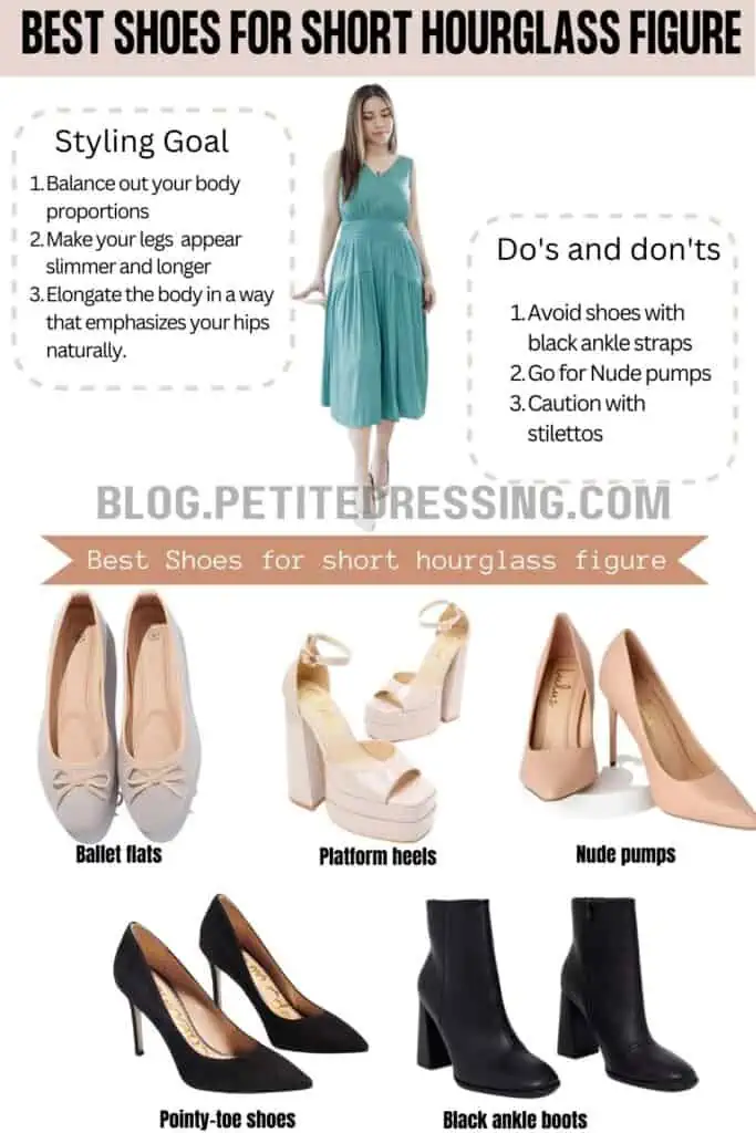 Best Shoes for short hourglass figure