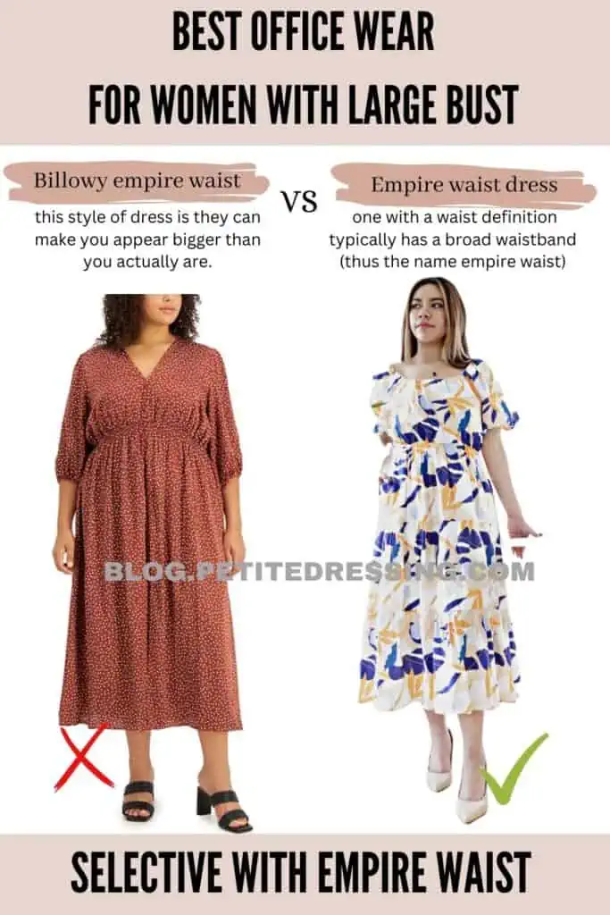 Selective with empire waist