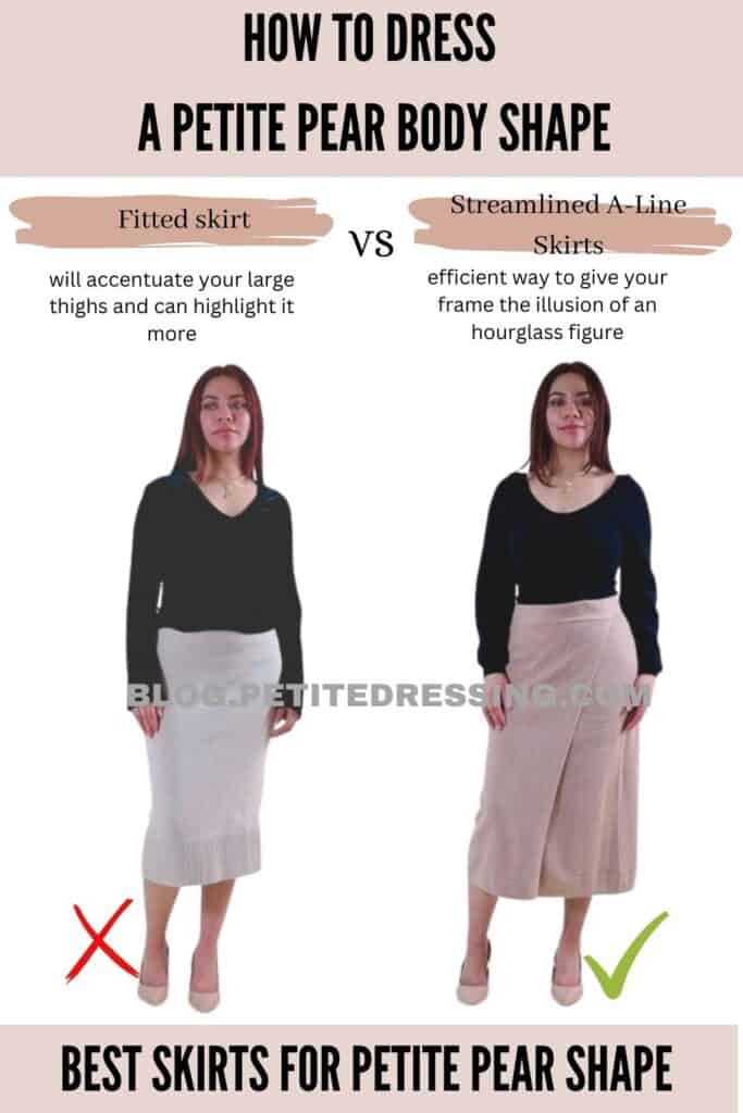 Streamlined A-Line Skirts